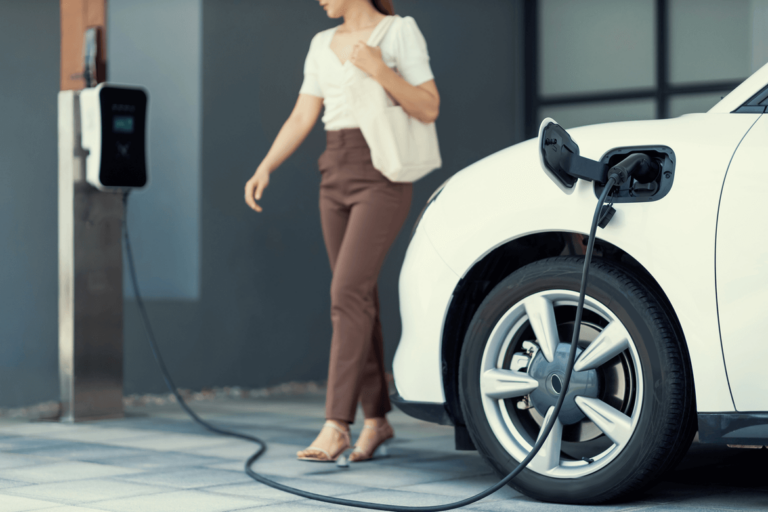 main image electric car charging